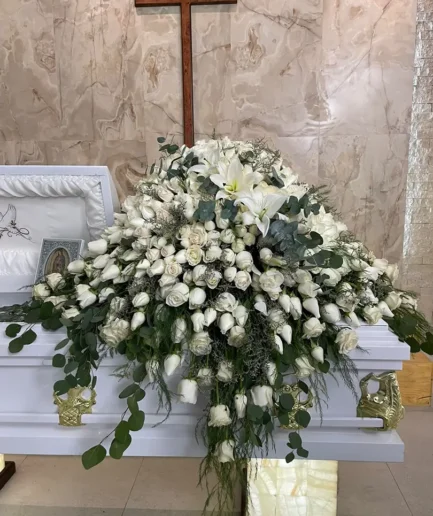 Cubre caja 500 rosas – Florería Paola